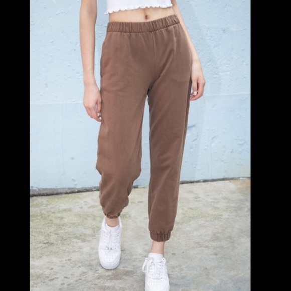 Brandy Melville Pants - RARE BNWOT Brandy Melville Brown Rosas